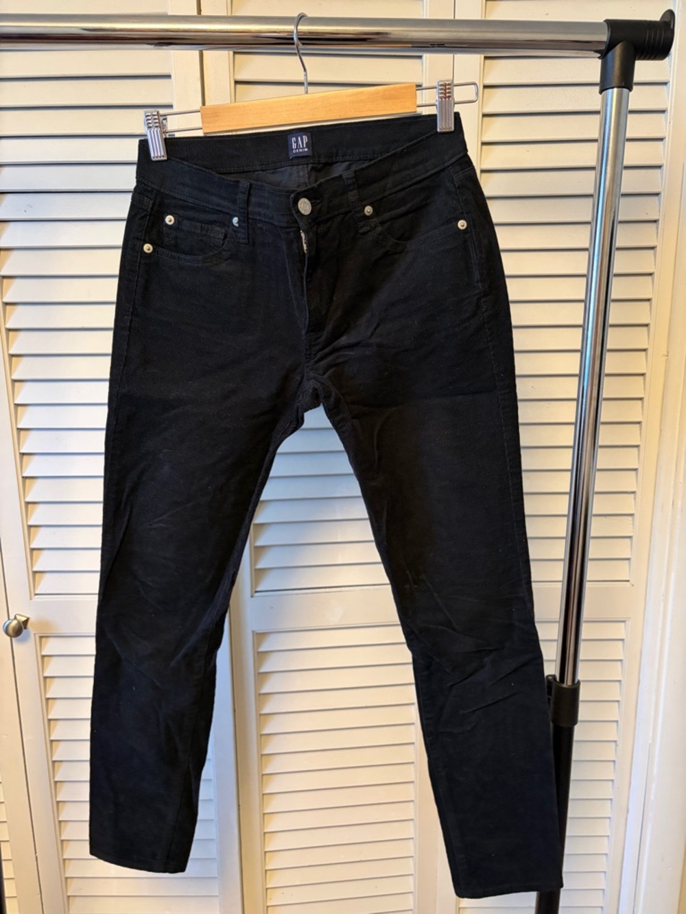 GAP Black Skinny Corduroy